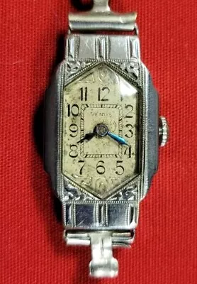 VINTAGE 14K SWISS WOMEN’S VENUS METROS WATCH CO. 15 JEWELS AVON 14K Case RUNS • $269