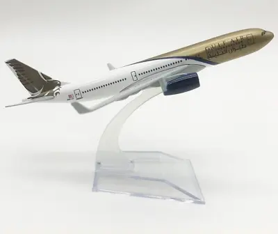 16cm A330 Airbus Gulf Air Metal Aircraft Plane Model Gift UK • £10.50