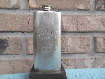 Vintage Jack Daniels Tennessee Whiskey Lenox Kirk Stieff Collection Pewter Flask • $59.95