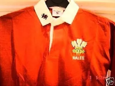 WALES  WELSH RUGBY SHIRT TOP  BABY KIDS CHILDRENS 3 Months To 3 Years  NEW CYMRU • £13.99