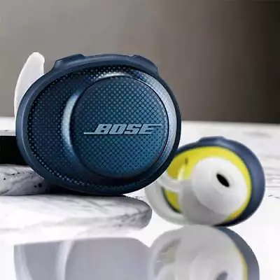 Wireless Sound Free Truly Earbuds Bose Sport Midnight Blue Bluetooth Headphones • $84.13