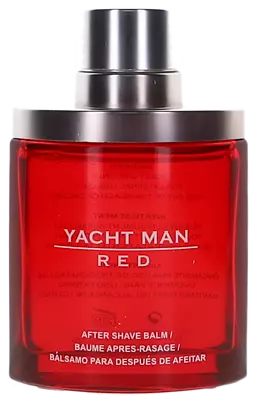 Yacht Man Red By Yacht Man For Men After Shave Splash 3.4oz Unboxed New • $14.03