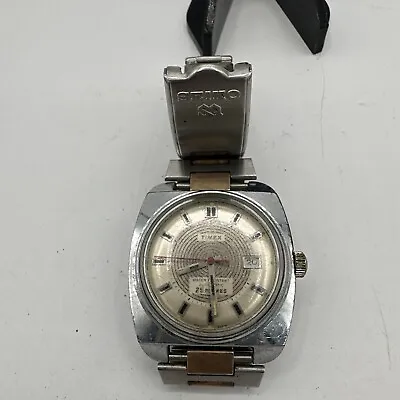 Vintage Mens Timex Automatic 25 Metres Water Resistant Watch 47670 03274 Works • $75