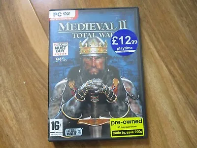 Medieval II: Total War (PC CD-ROM) Complete With Manual VGC • £3.99