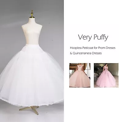 £25.56 • Buy RULTA 8 Layer Hooples Crinoline Petticoat Ball Gown Wedding Dress Underskirt ZB