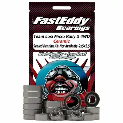 Team Losi Micro Rally X 4WD Ceramic Sealed Bearing Kit • $61.99