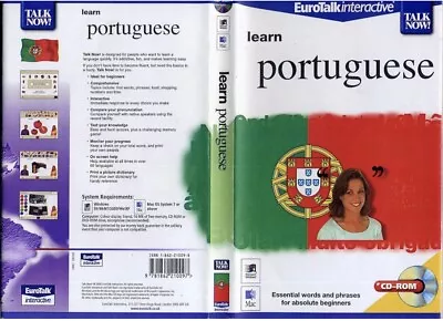 CDROM Learn To Speak Portuguese  • £7