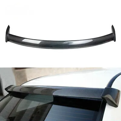 Carbon Rear Window Roof Spoiler OE Style Wing For Subaru Impreza WRX STI 02-07 • $162.83