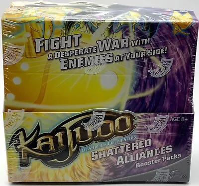 Kaijudo TCG Shattered Alliances Booster Display Box NEW Sealed 24 Packs WotC • $169.99