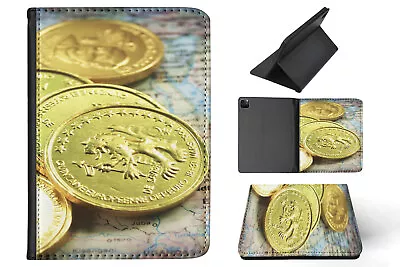 Case Cover For Apple Ipad|coins On A Map Money • £27.86