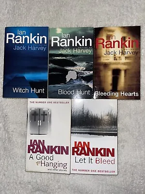 Ian Rankin Book Bundle X 5 Lots Listed Free Post (SH35) • £11.99