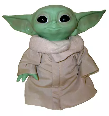 Star Wars The Mandalorian Baby Yoda 8  Plush Toy Talking Baby Sounds Hasbro 2020 • $5.95