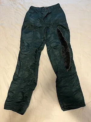 Men's Vintage Bugle Boy Green Parachute Nylon Pants  Size 30M • $39.99