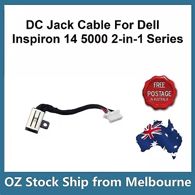 DC Jack Power Cable For Dell Inspiron 14 5000 5400 14-5400 2-in-1 P126G P126G002 • $19