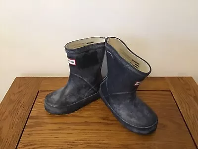 Baby Boys Hunter Wellingtons Size U.k 4 • £12.50