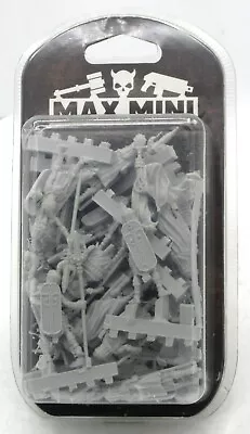 MaxMini MMX-FIG-108 Elven Spears (Fantasy Miniatures) Female Elf Infantry • $29.99