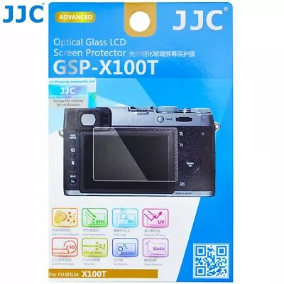 JJC GSP-X100T GLASS Screen Protector Film For Fujifilm X100T X-100F X-M1 X-A1 • $14.61