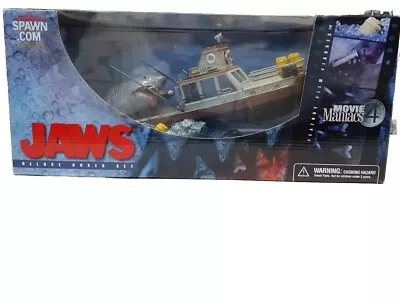 JAWS McFarlane Toys Deluxe Boxed Set Movie Maniacs 4 NEW Sealed Unopened Box • $145.66