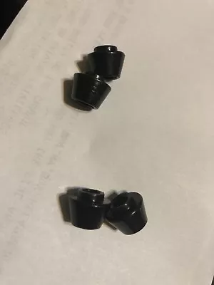 $9.99 • Buy 4 Black Road Bike V Brake Pad Nuts For  Avid Shimano Sram Tektro Etc