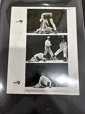 Joe Louis Vs Max Schmeling 1938 Type 1 Photo 7 X 9 Rare Historic Fight • $109