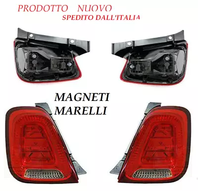 Tail Light Rear Lamp Set Left+Right Fits ABARTH 500 595 695 Hatchback FIAT 15- • $289