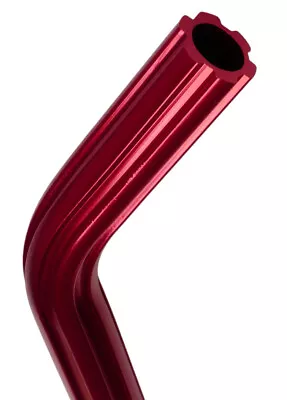 Fluted Aluminum Alloy LAYBACK Bicycle Seat Post 22.2mm (7/8 ) 490mm RED • $26.99