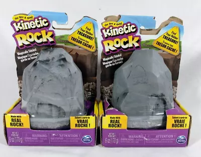 Kinetic Rock With Hidden Treasure- Moon Rocks  Refil-2 Pack-*New*-Free Shipping • $22.97