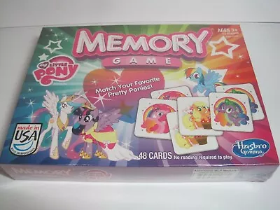 My Little Pony Memory Game Hasbro 48 Cards NEW Game  SEALED • £26.99