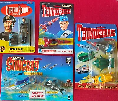 £11.99 • Buy  Captain Black - Thunderbirds 3 And Vehicles  - Terror Fish Stingray Figures. 