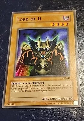 YuGiOh TCG Seta Kaiba Deck Lord Of D SDK-041 Holofoil Card LP • $1.80