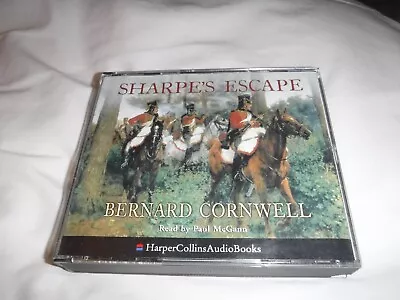Audio Book -  Bernard Cornwell - Sharpe's Escape  (3 CD's / 3 Hours) • £1