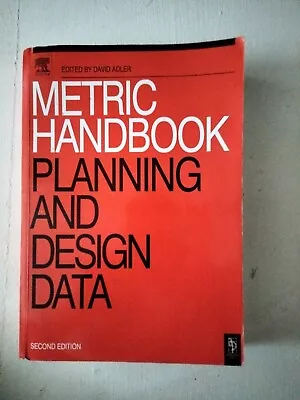 Metric Handbook: Planning And Design Data By Pamela Buxton (Paperback 2015) • £39