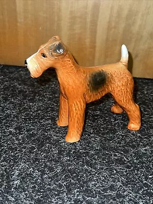 Vintage Melba Ware  AIREDALE TERRIER DOG . • £12.99