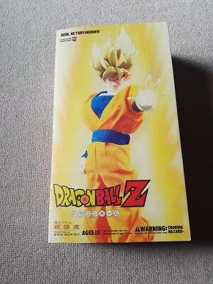 Medicom Dragon Ballz Super Saiyan Son Goku Set Rah Figure Real Action Heroes Lim • $654.37