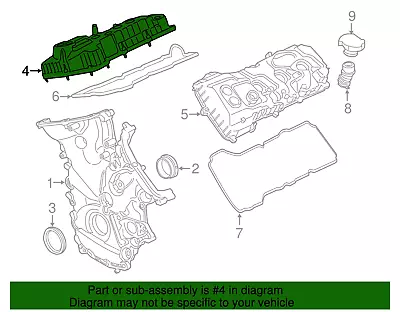 Genuine Valve Cover RH DL3Z-6582-C • $154.74