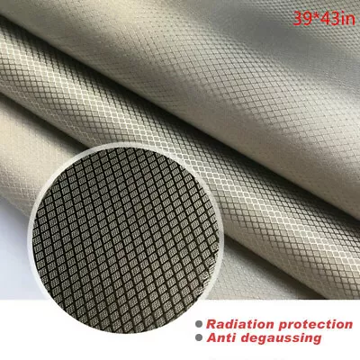 £11.64 • Buy EMF Shielding Fabric Military Grade Anti Radiation Protection Faraday Fabric UK