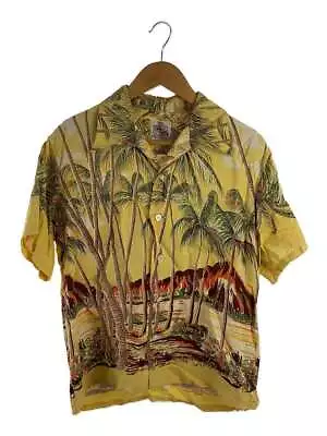 KAHANAMOKU Aloha Short Sleeve Shirts Rayon Yellow S Used • $261.99