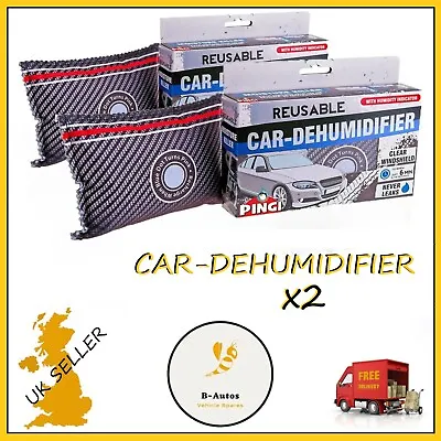 £16.99 • Buy 2 X Pingi Car Van Caravan Home Reusable Damp Moisture Absorbing Dehumidifer Bag 