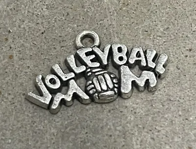 Volleyball Mom Charm Pendant For Bracelets And Necklaces Sports Jewelry Gift 1” • $4