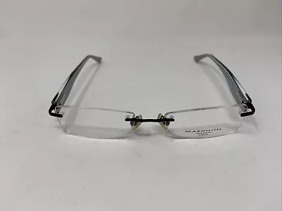 Marchon Airlock Al 800/54 037 51/18/135 Black Eyeglasses Frame :s55 • $30