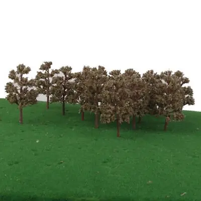 20pcs Model Trees Train Railroad Layout Diorama Landscape 1:150 N Scale • $9.27
