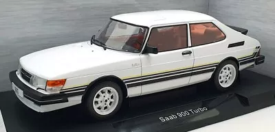 Model Car Group 1/18 Scale Diecast MCG18339 - Saab 900 Turbo - White • £89.99