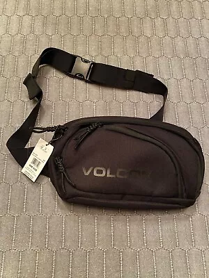 Volcom Waisted Pack Bag Black Accessory Waist Sling Pouch • $30