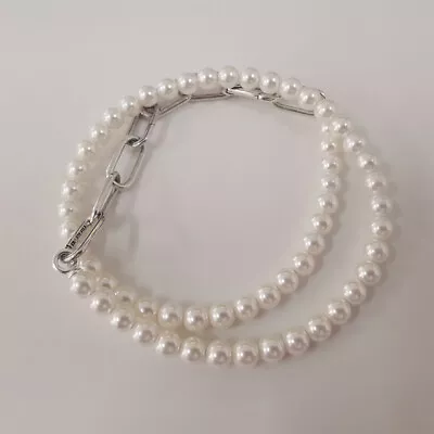 Pandora Me Freshwater Cultured Pearl Links Necklace • £45