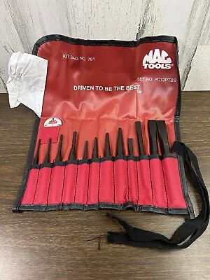 Mac Tools 12-PC. PUNCH AND CHISEL SET WITH GAUGE PC12PTSS • $220