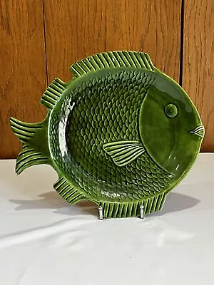 Cesar Green Fish Plate #634 • $32.99