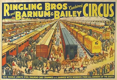 Circus Clown Carnivals Posters Vintage Photo Reproduction High Quality 257 • $14.95