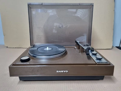 $50 • Buy Vintage Sanyo Ds 50t Turntable, Made In Japan, Sanyo Record Player 