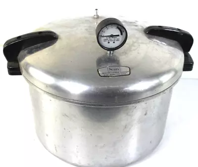 Vintage SEARS Model 620-46000 Pressure Cooker 16 QT Canner (broke Handle) • $49.95
