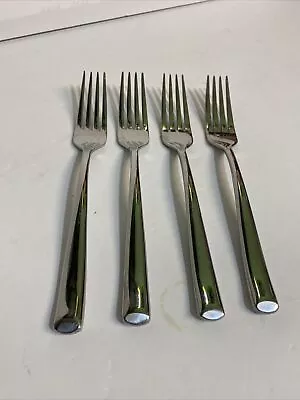 Mikasa Addison Stainless Dinner Fork Glossy Flatware  4Pc • $14.95